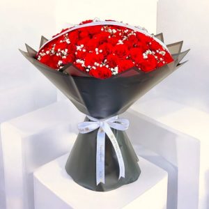 Pure Passion Rose Bouquet