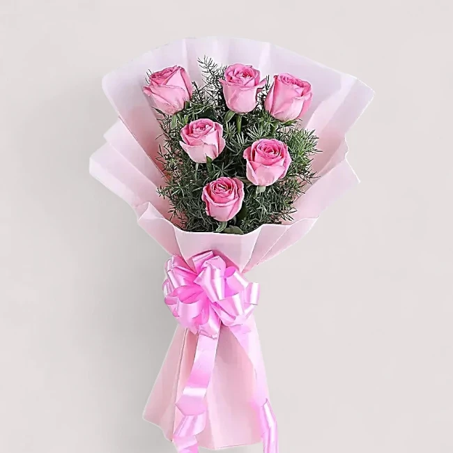 Pink Rose Bouquet