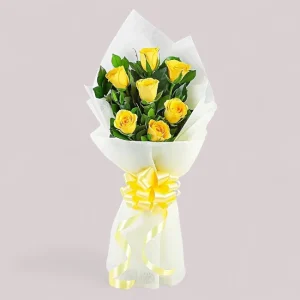 Yellow Roses Bouquet
