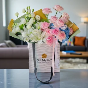 Golden Elegance Floral