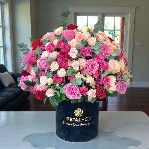 Rainbow Rose Harmony