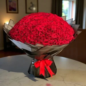 Majestic Red Rose Bouquet