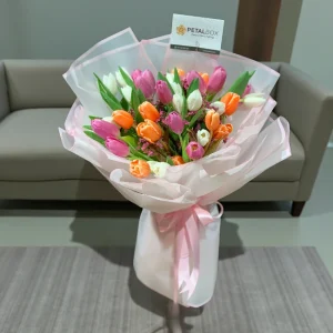 Pure Joy Tulip Bouquet
