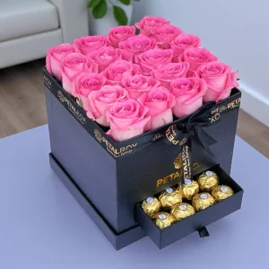 Luxe Bloom & Chocolate Box