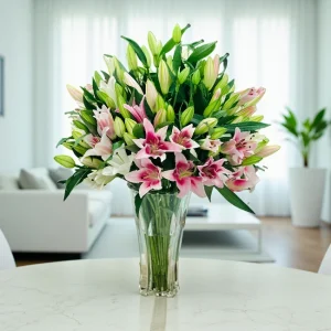 Soft Petal Lilies