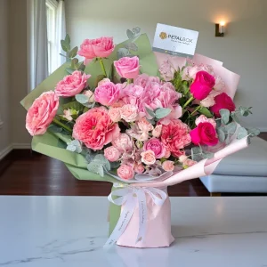 Pink Flower Bouquet