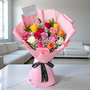 Elegant Mixed Roses