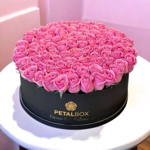 Awesome Pink Roses Box