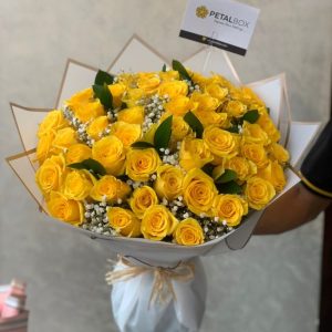 Beautiful Yellow Roses Bouquet