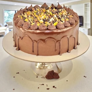 Crunchy Chocolate Cake