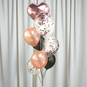 Metallic color Balloon Bunch