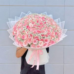 Light Pink Roses Bouquet