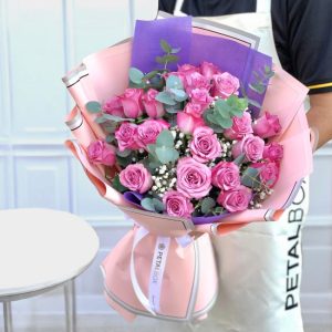 Lovely Pink Rose Bouquet
